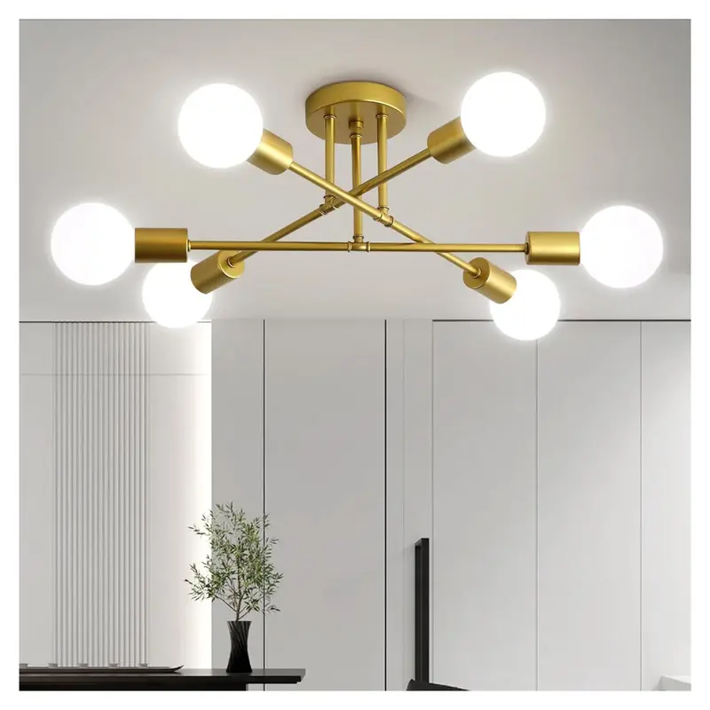 6-Light Modern Ceiling Light Chandelier 1