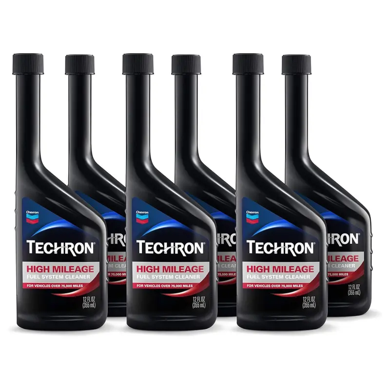 6-Pack 12-Oz Chevron Techron High Mileage Fuel System Cleaner 1