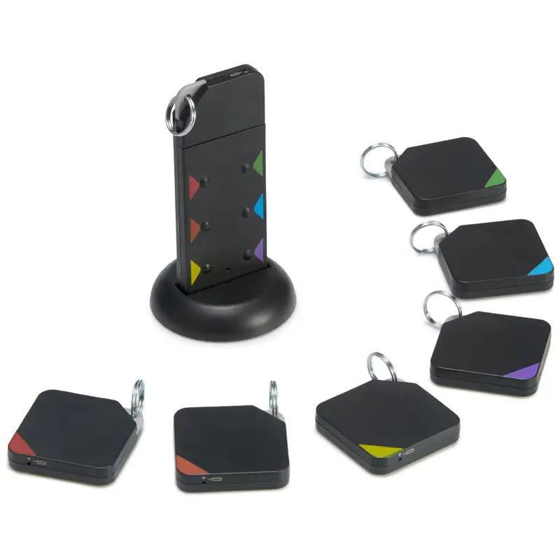 6-Pack Amazon Basics Rf Key Finder Item Locator W/ Remote Control 1