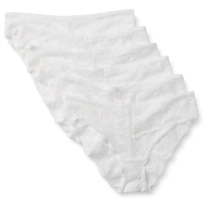 6-Pack Amazon Essentials Women's Stretch Bikini Panties 1