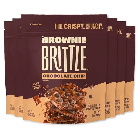 6-Pack Brownie Brittle Chocolate Chip (Ou-D) 1