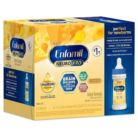 6-Pack Enfamil Neuropro Ready To Feed Formula (Ou-D) 1