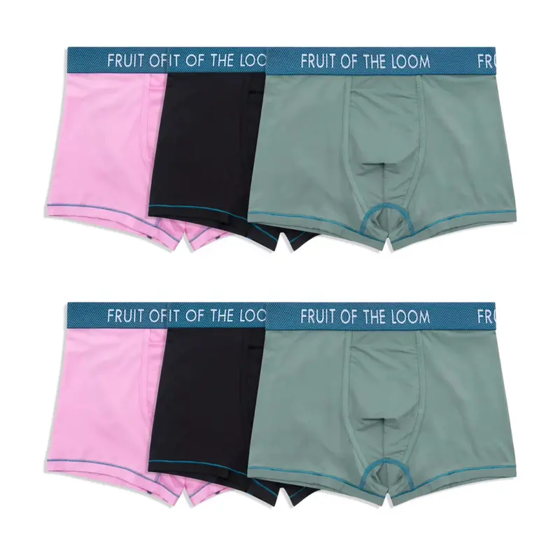 6-Pack Fruit Of The Loom Men's Performance Cooling Boxer Briefs 1