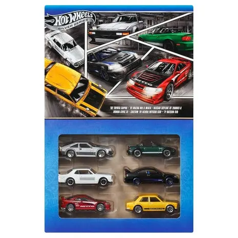 6-Pack Hot Wheels 1:64 Scale Die Cast Toy Cars 1