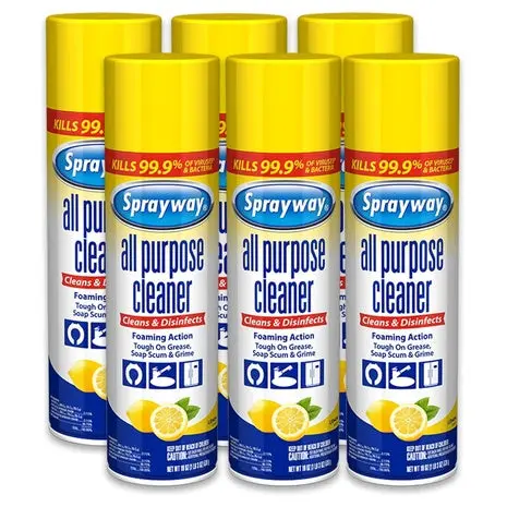 6-Pack Sprayway Lemon All Purpose Cleaner 1