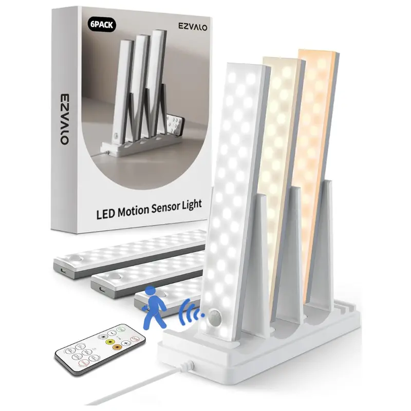 6-Pack Under Cabinet Lighting With Charging Station 1