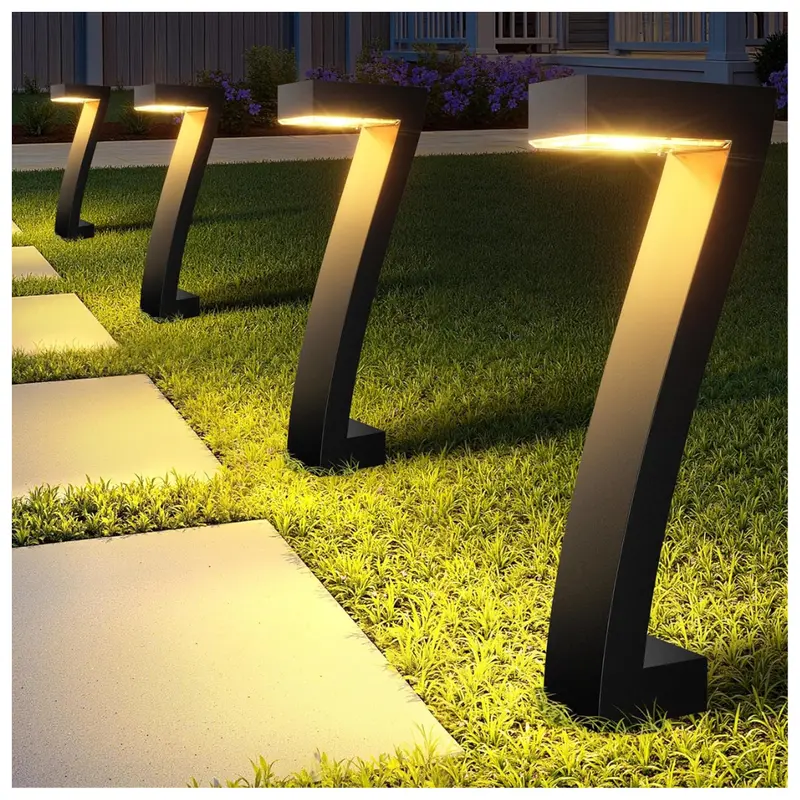 6-Pack Upgraded Ip65 Waterproof Bright Led Solar Pathway Lights 1
