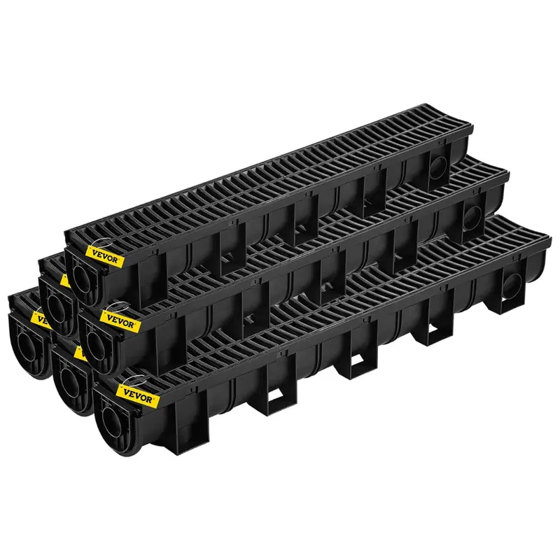 6-Pack Vevor Driveway Trench Drain System 1