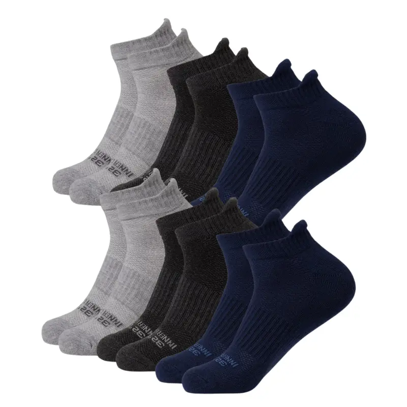 6-Pairs 32 Degrees Men's Cool Comfort Ankle Running Socks 1