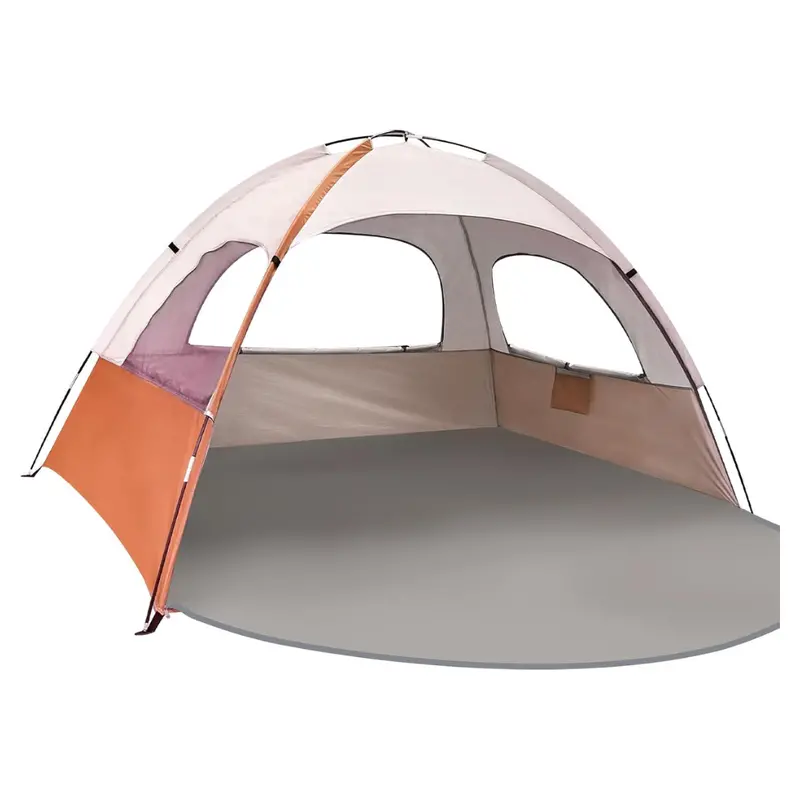 6-Person Sun Shade Beach Tent With Uv Protection 1