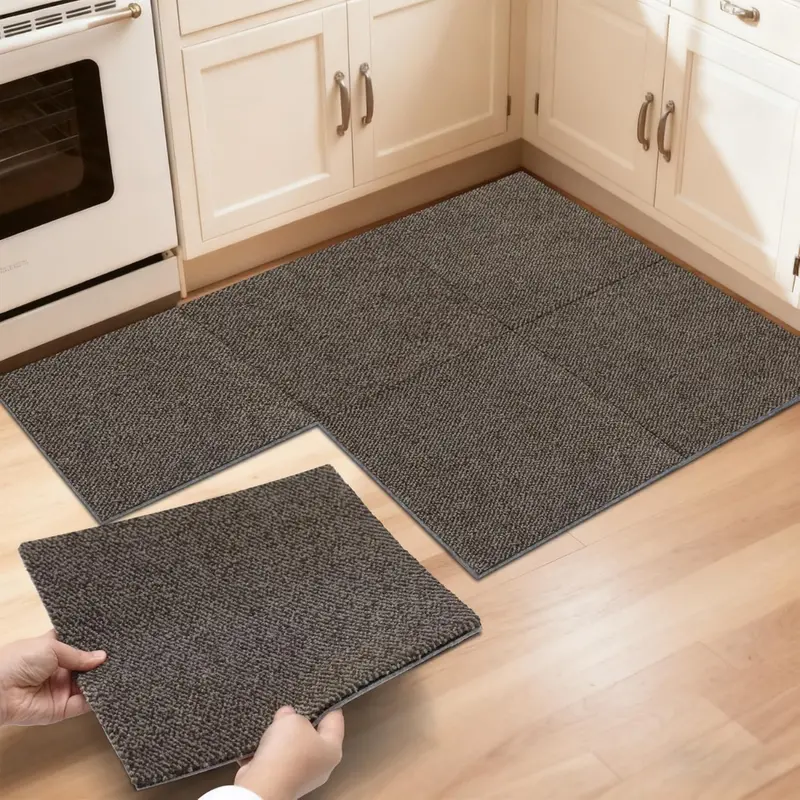 6 Piece 12" X 12" Pet Feeding Mat For Food And Water Bowl 1