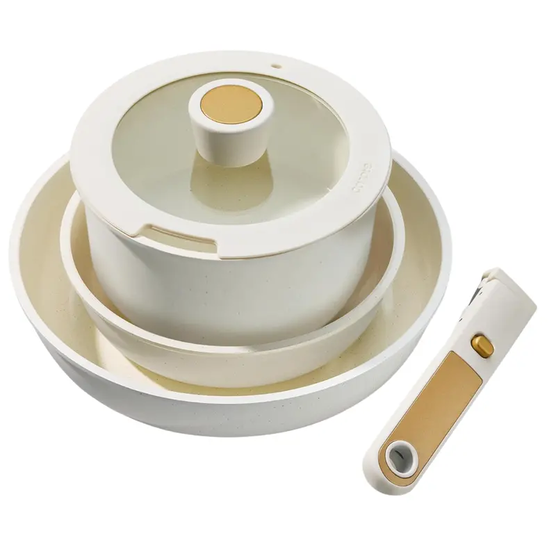 6-Piece Carote Nonstick Pots And Pans Cookware Set 1