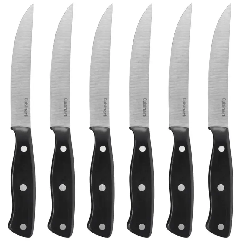 6-Piece Cuisinart Triple Rivet Collection Steak Knife Set 1