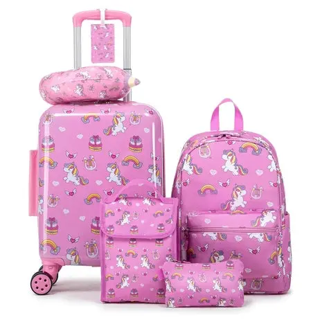6-Piece Little Kids Luggage Set (4 Styles) 1