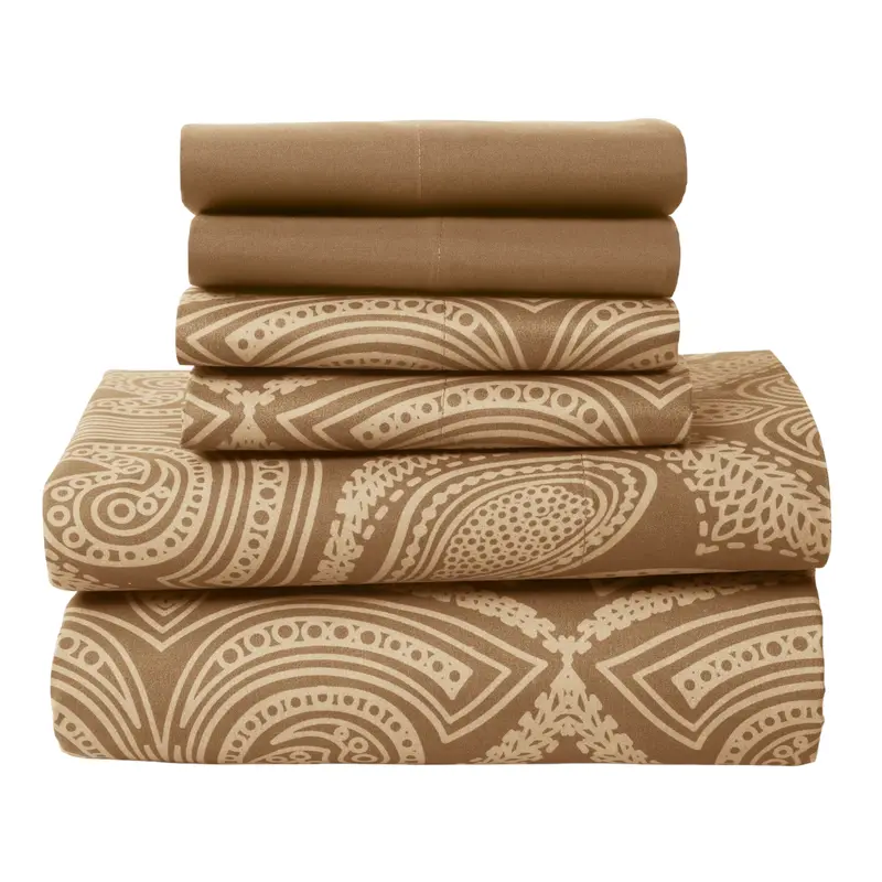 6-Piece Lux Decor Ultra-Soft Microfiber Twin Sheet Set (Various) 1