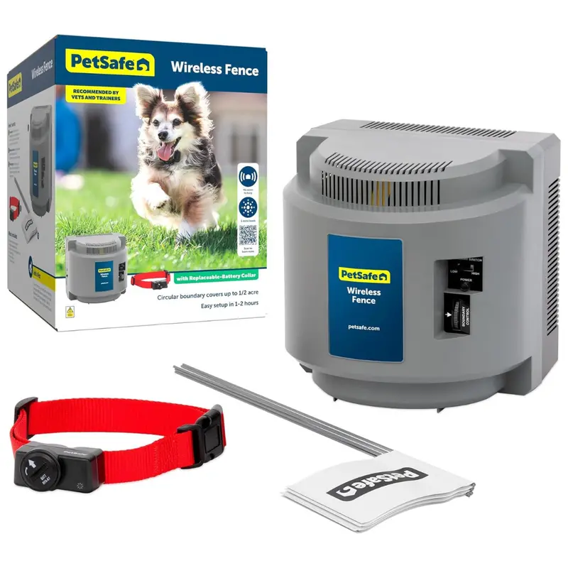 6-Piece Petsafe Original Wireless Electric Fence System 1