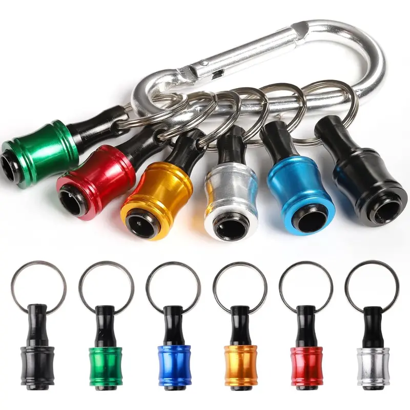 6-Piece Quick-Change Drill Attachment Bit Holder 1
