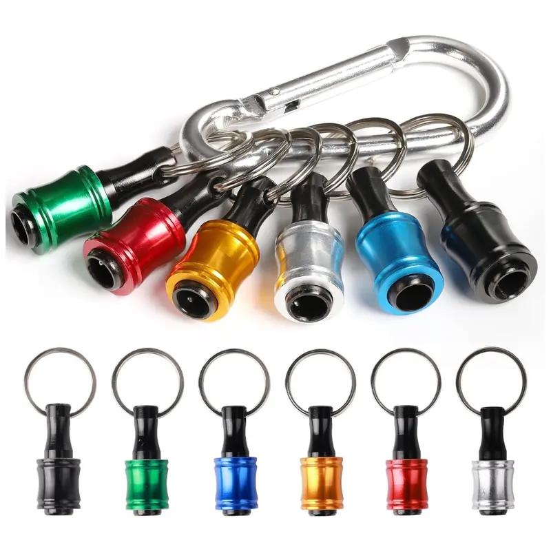 6-Piece Quick-Change Drill Attachment Bit Holder 1