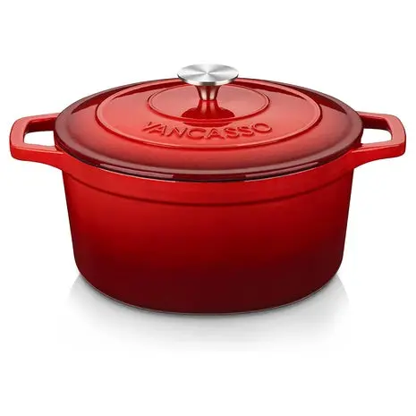 6-Quart Enameled Cast Iron Dutch Oven (3 Colors) 1
