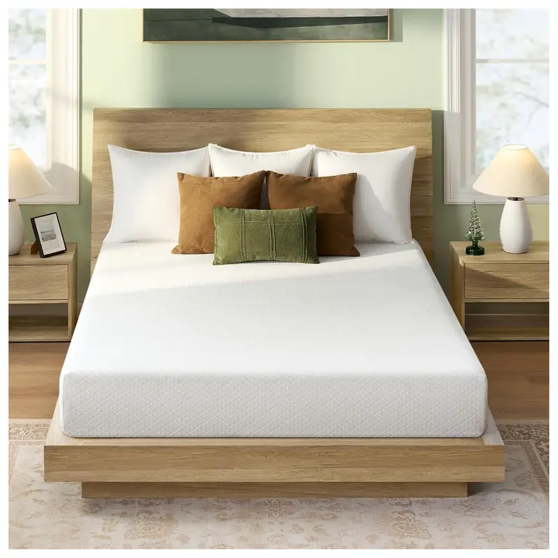 6" Rolanstar Twin Gel Memory Foam Mattress In A Box 1