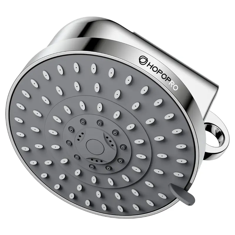 6" Round 5-Modes High Flow Shower Head W/ Built-In Filter 1