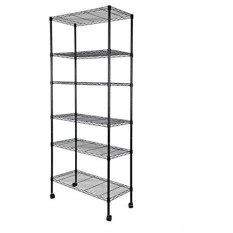 6-Tier Heavy Duty Wire Shelving Unit 1