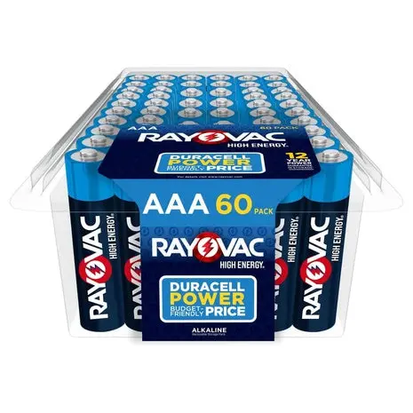 60 Rayovac Aaa Or Aa Batteries 1
