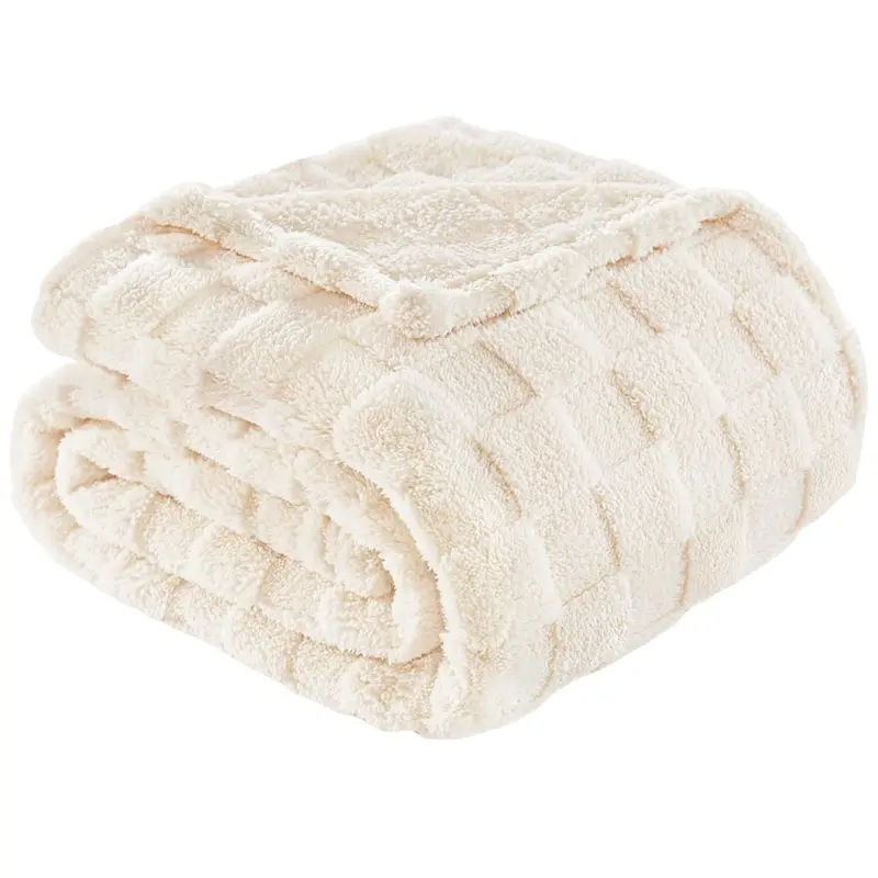 60" X 50" Exclusivo Mezcla Super Soft Fleece Throw Blanket 1