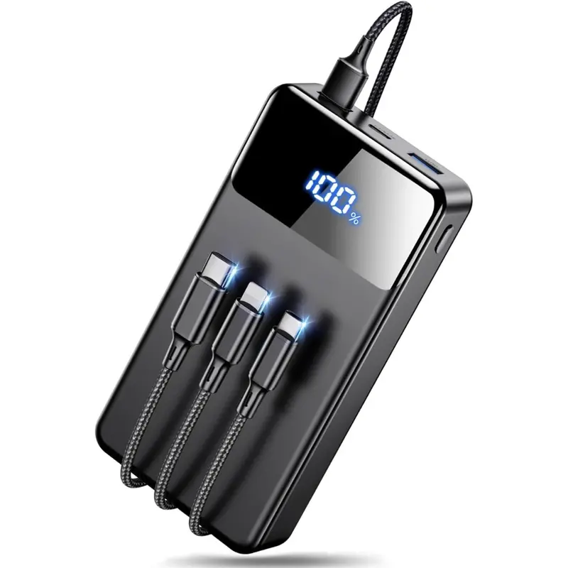 60,000Mah 22.5W Portable Power Bank With Usb Cable 1