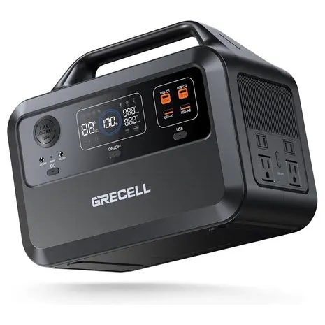 600W Grecell Portable Power Station 460Wh 1