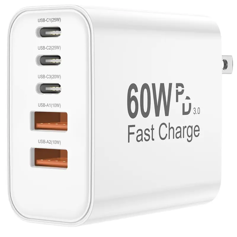 60W 5 In 1 Charging Blocks 1