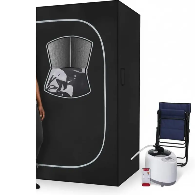 62" X 31" X 31" Portable Foldable Sauna Box 1