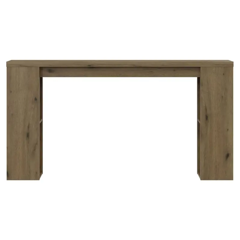 63 Long Wooden Console Table With Storage 1