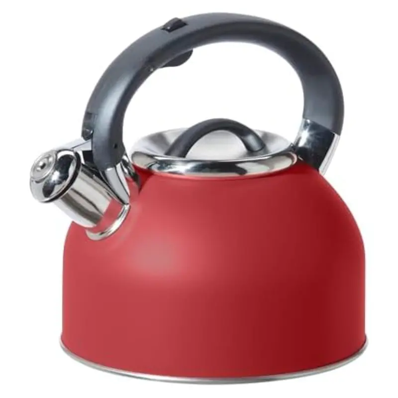 64-Oz Stainless Steel Whistling Tea Kettle 1