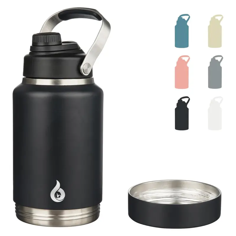 64Oz Insulated Large Stainless Steel Water Bottles 1