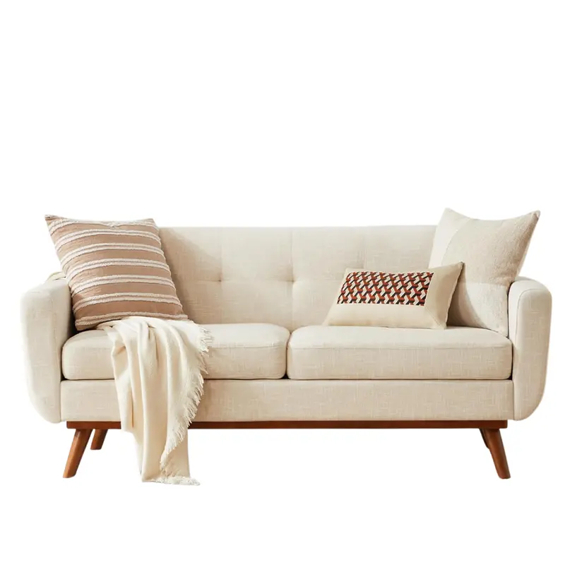 65.2" W Kingfun Loveseat Sofa 1