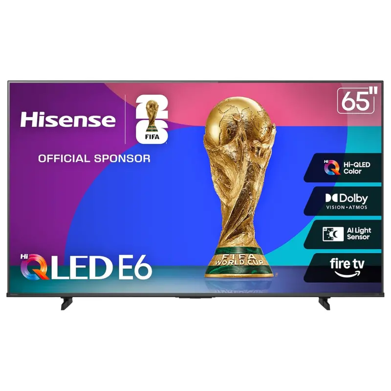 65" Hisense E6 Cinema Series 4K Ultra Hdr Smart Qled Fire Tv 1