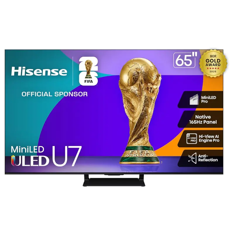 65" Hisense U7 Series 4K Ultra Hd Smart Qled Mini-Led Google Tv 1