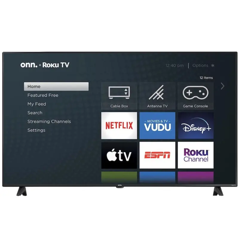 65" Onn. 4K Ultra Hdr Smart Led Roku Tv (100012587) 1