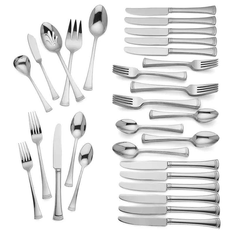 65-Piece Lenox Portola Flatware Set (Service For 12) 1