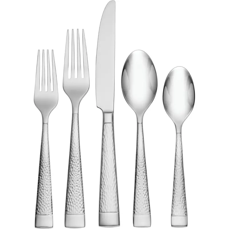 65-Piece Oneida Sambre 18/10 Stainless Steel Flatware Set 1