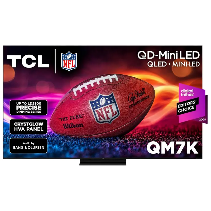 65" Tcl Q Series 65Qm7k 4K Ultra Hdr Smart Qd-Mini Led Google Tv (2025) 1
