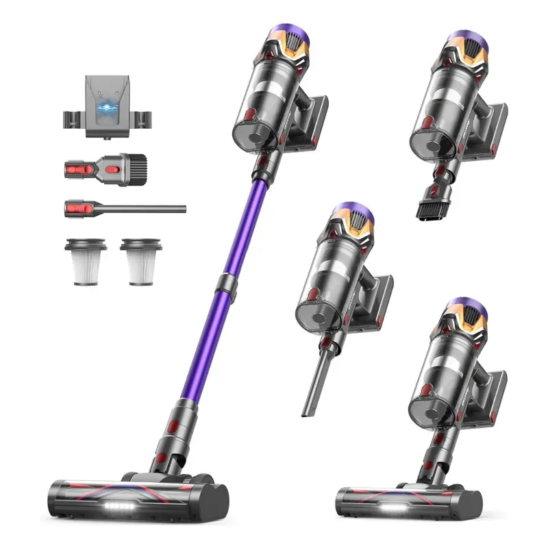650W/55Kpa Cordless Vacuum Cleaner With Touchscreen 1