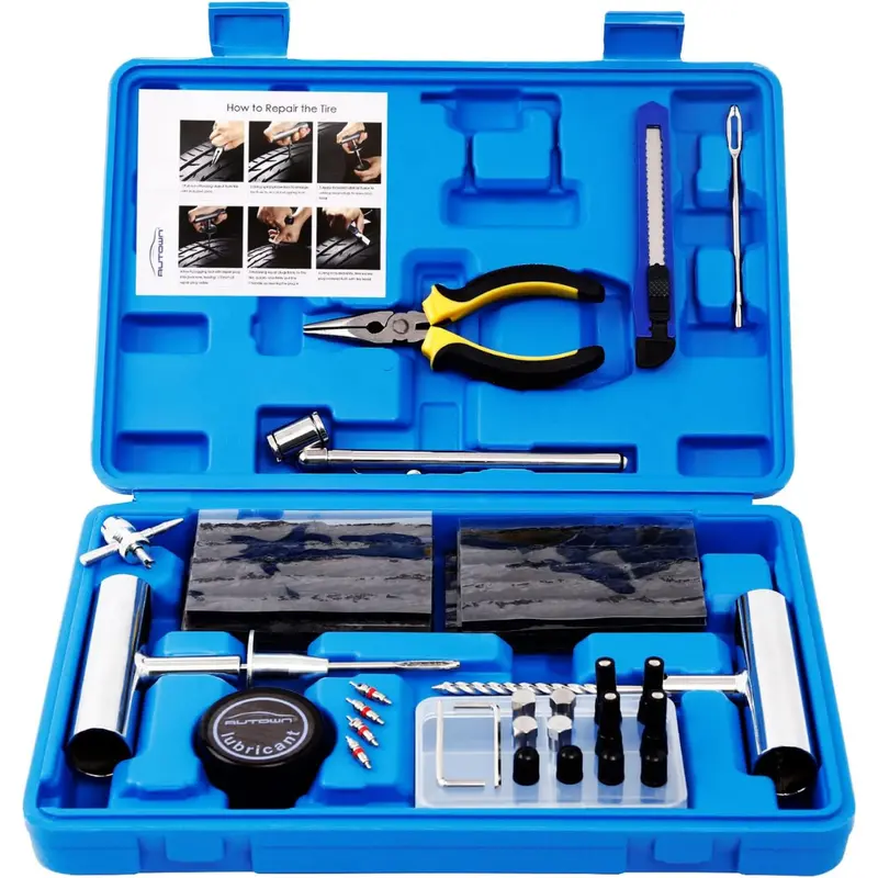 68-Piece Universal Heavy Duty Tire Repair Kit 1