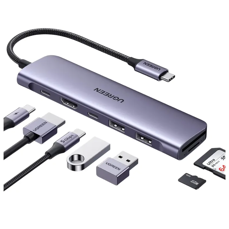 7-In-1 Revodok Usb Type-C Multiport Adapter 1