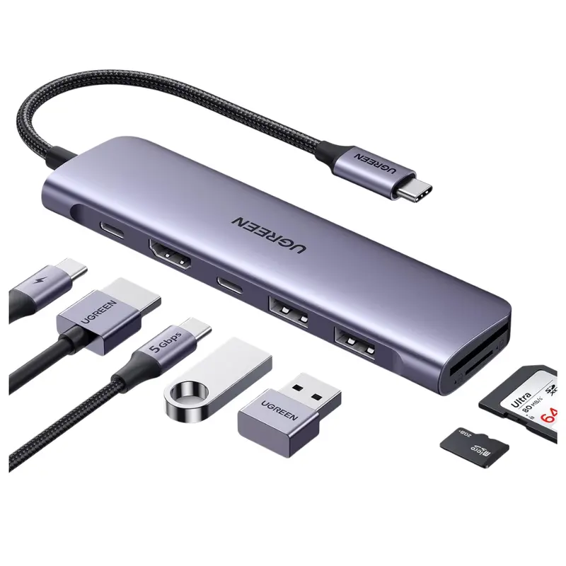 7-In-1 Revodok Usb Type-C Multiport Adapter 1