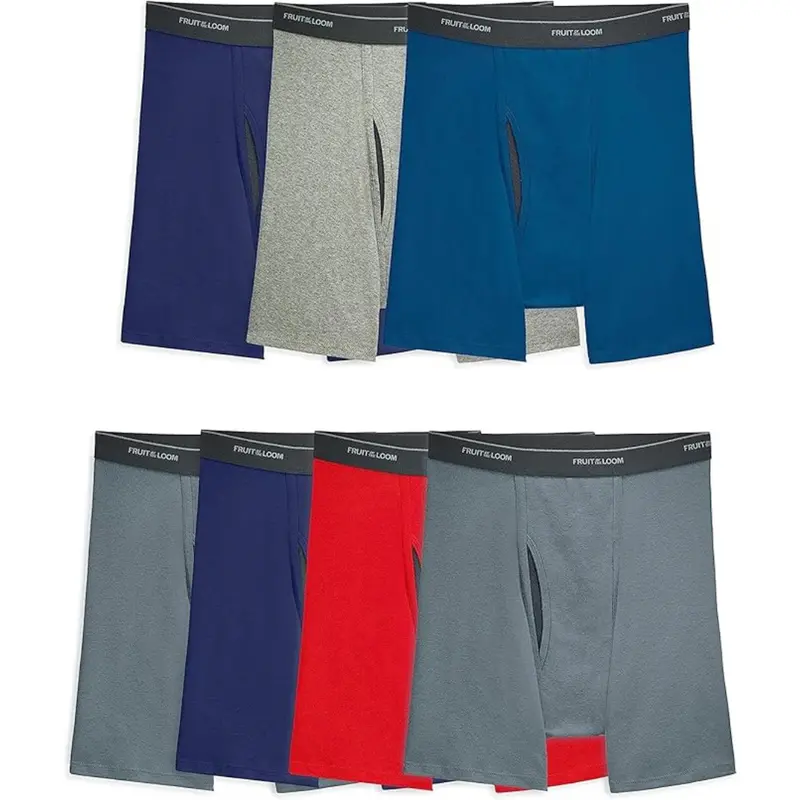 7-Pack Fruit Of The Loom Men's Coolzone Boxer Briefs 1