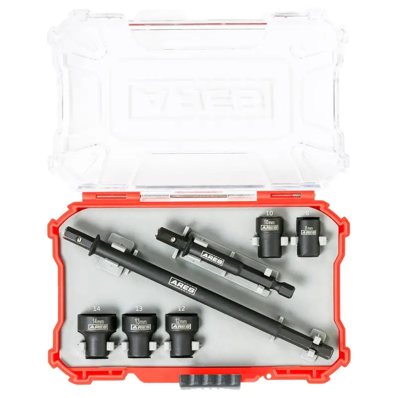 7-Piece Ares 27087 Nut Driver Set Metric Magnetic 1