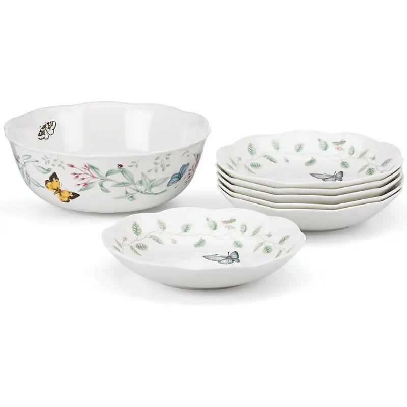 7-Piece Lenox Butterfly Meadow Bowl Set 1
