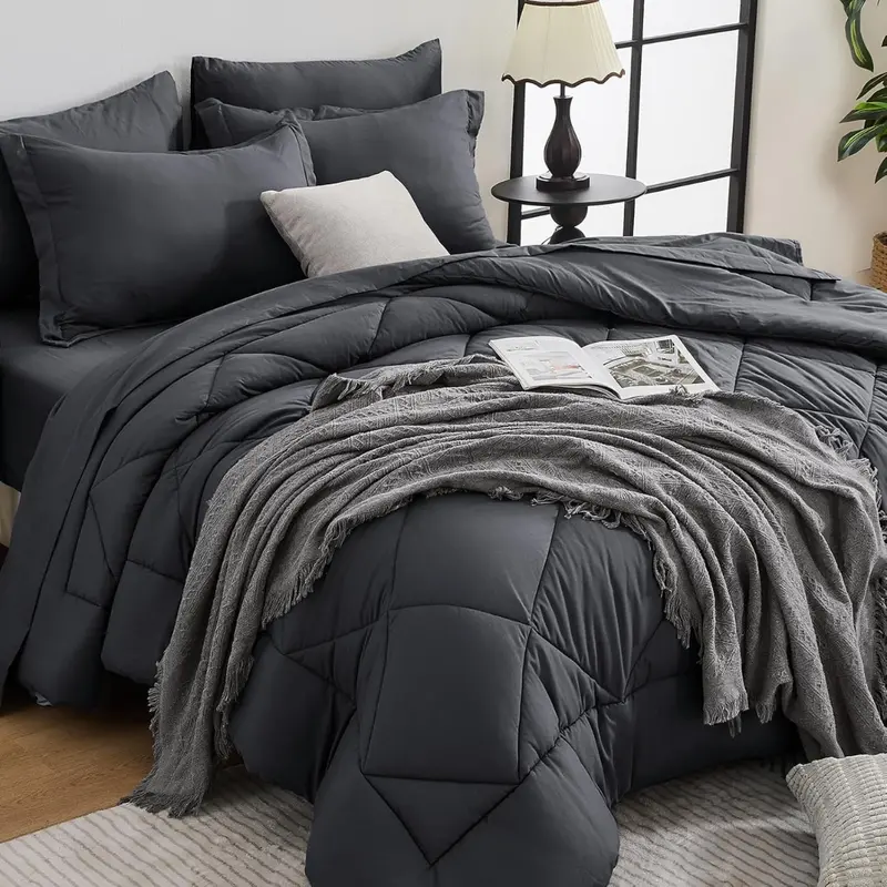 7-Piece Queen Size Ultra Soft Comforter Set 1